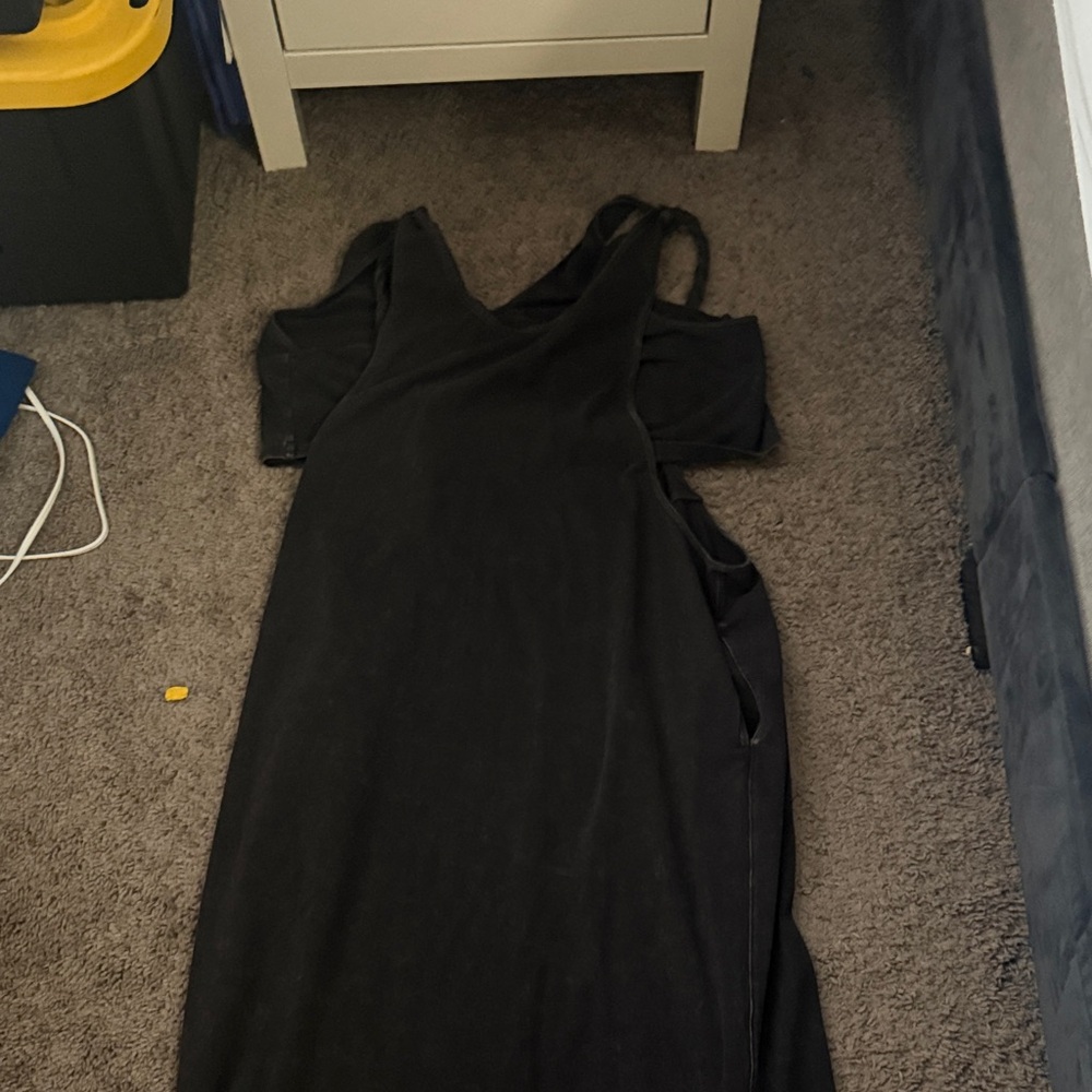 FP Movement by Free People Black Maxi Dress